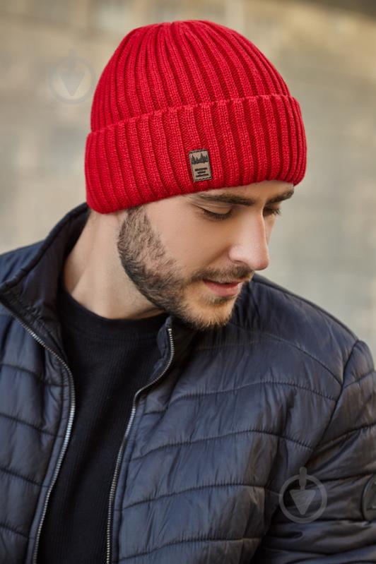 Мужская шапка «Бенджи» Braxton красный 56-59