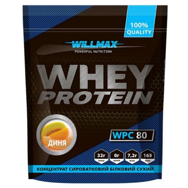 Протеин Willmax Whey Protein 80 920 г 23 порции Melon (000021941) Протеин Willmax Whey Protein 80 920 г 23 порции Melon (000021941)