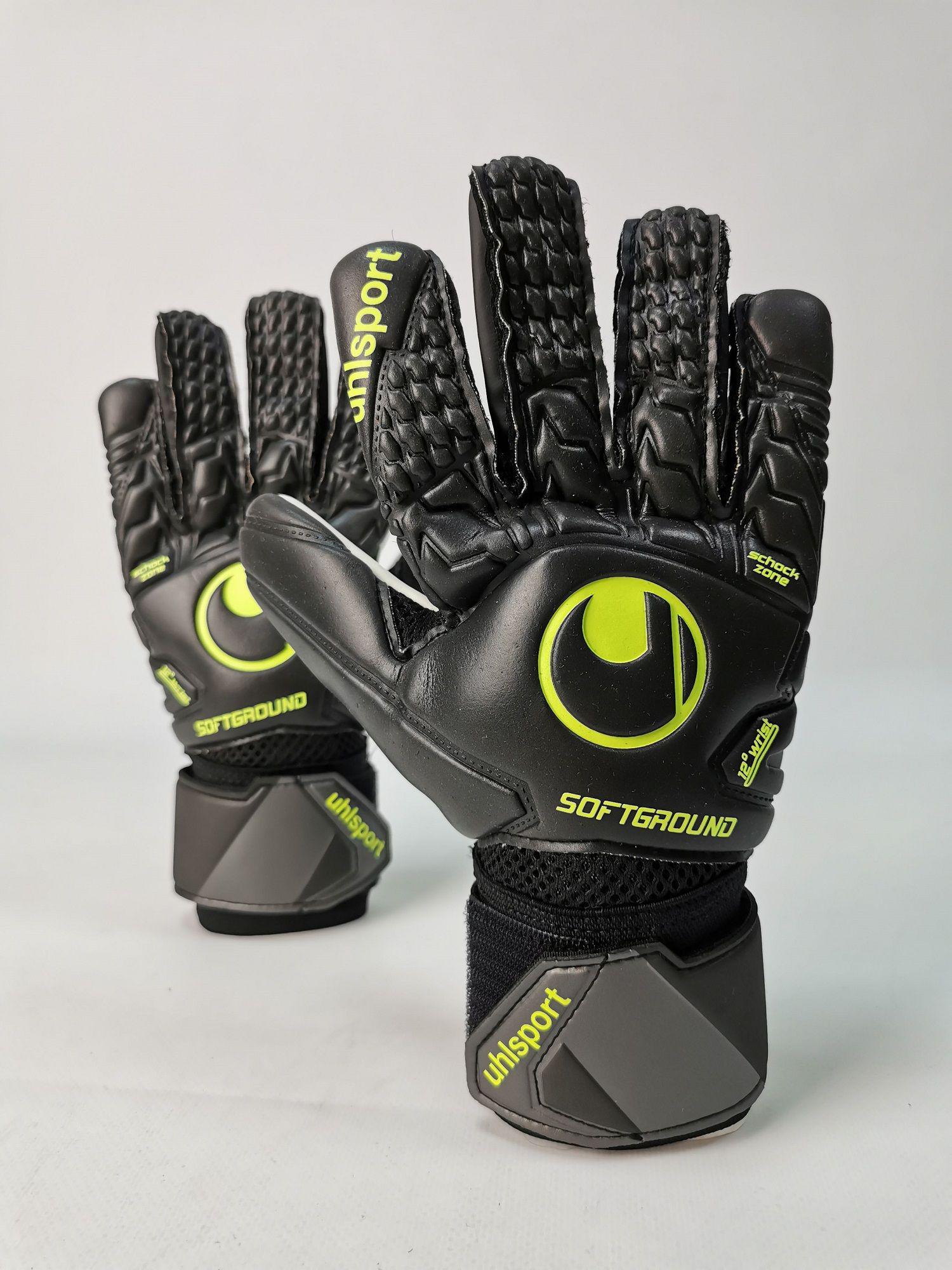 Рукавиці воротарські Uhlsport Soft Hn Comp 305 1011155 02 2020 р. 8 Чорний/Жовтий - фото 3