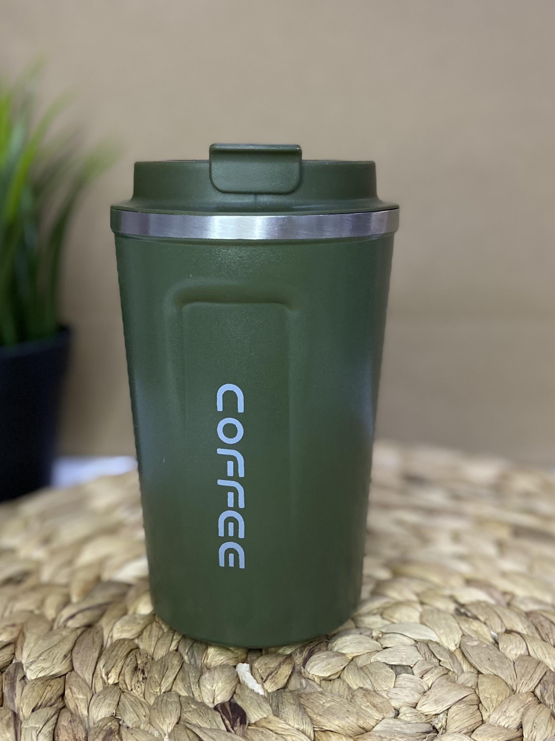 Термочашка Coffee 380 мл Хаки