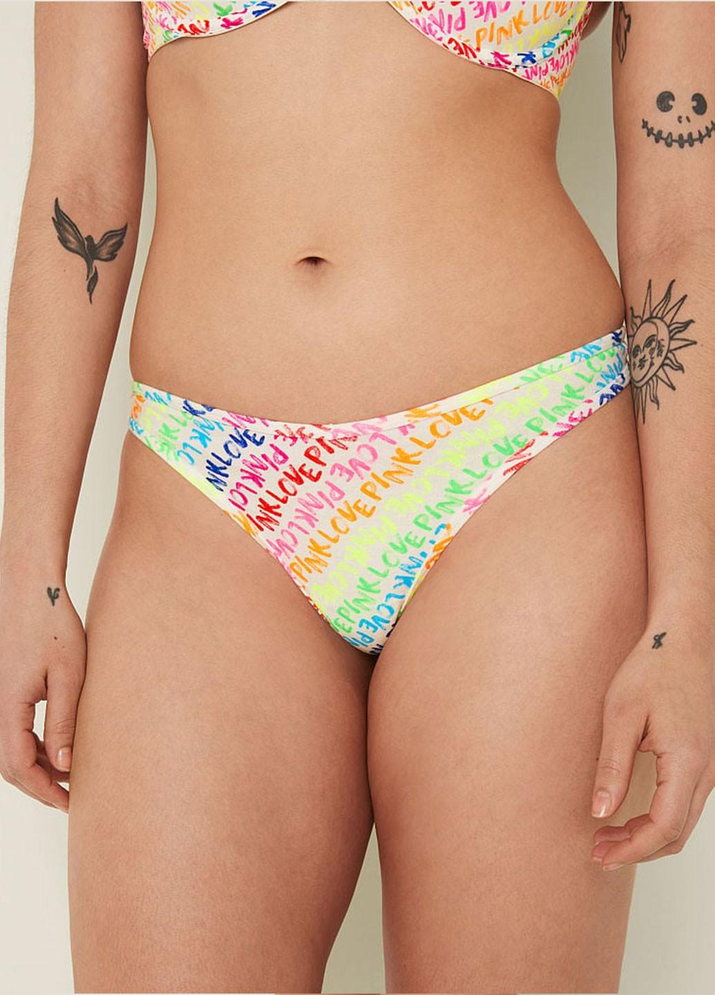 Женские трусы Victoria's Secret 7040000398870QJHL L Разноцветный (66118000)