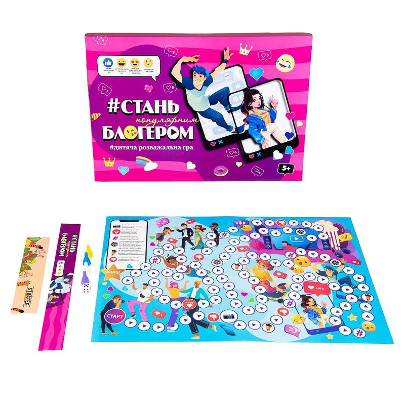 Настільна гра Na-Na "Стань популярним блогером" (30399) - фото 2