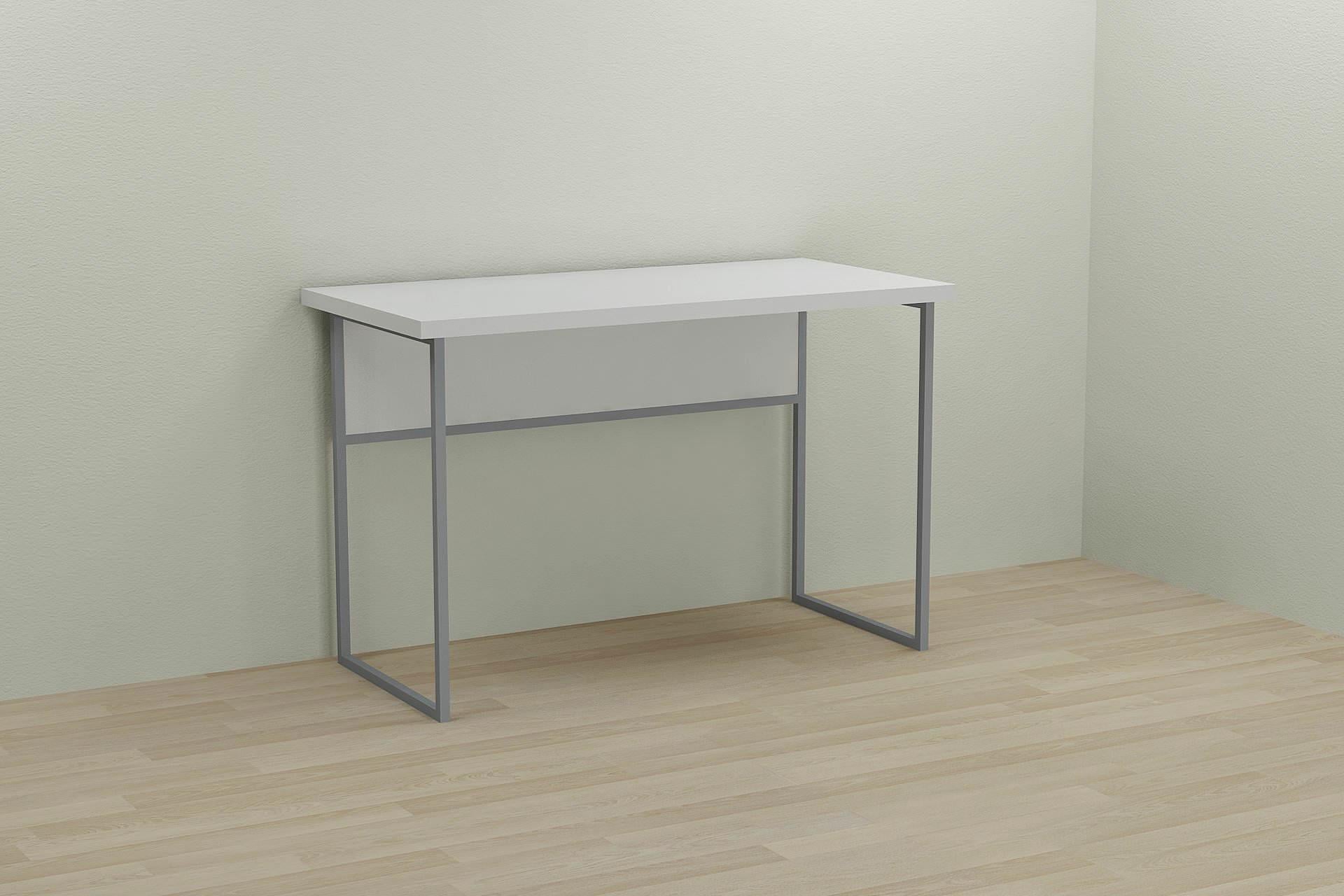 Стол компьютерный Ferrum-decor Коди ДСП 32 мм 75x100x70 см Серый/Белый (FRD-101686) Стол компьютерный Ferrum-decor Коди ДСП 32 мм 75x100x70 см Серый/Белый (FRD-101686)