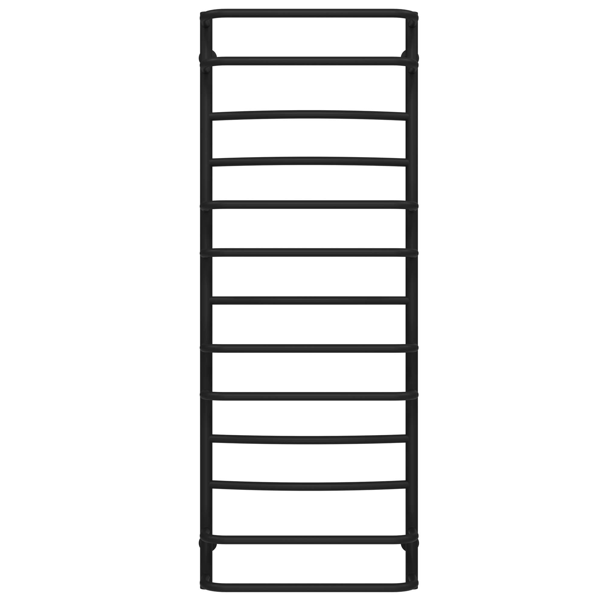 Полотенцесушитель водяной Deffi Аквамикс П13 боковое правое подключение нержавеющая сталь 500х1400 мм Черный (C.AM.140.50.13.B.C)