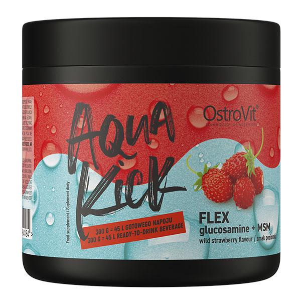 Хондропротектор для спорта OstroVit Aqua Kick Flex 300 г 30 порций Wild Strawberry (000024947)