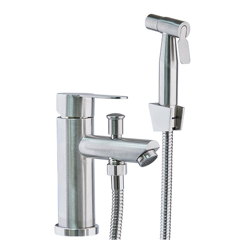 Змішувач для умивальника Mixxus DAX-001-SH із душем іSUS304 (MI6072)