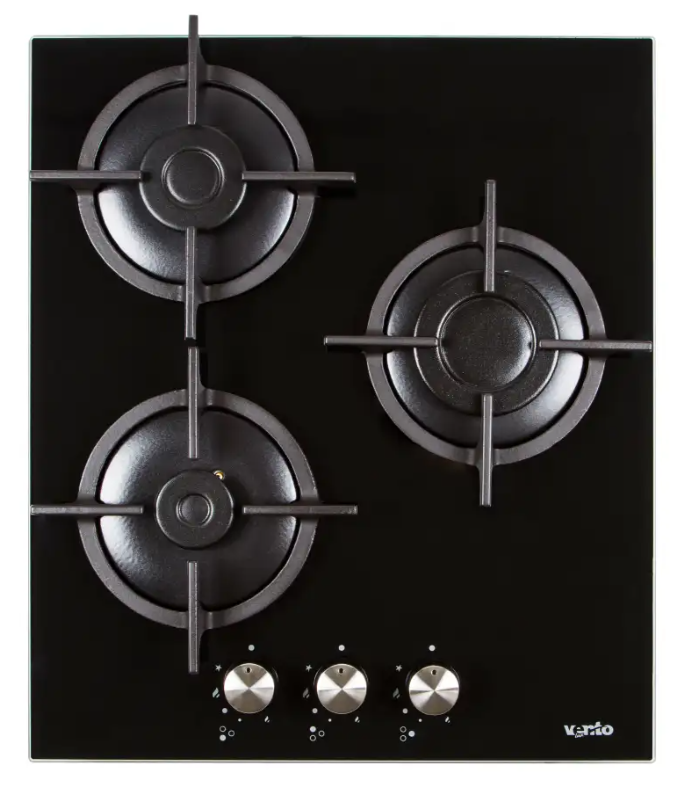 Варильна поверхня Ventolux HG430-G3G CS BK Варильна поверхня Ventolux HG430-G3G CS BK