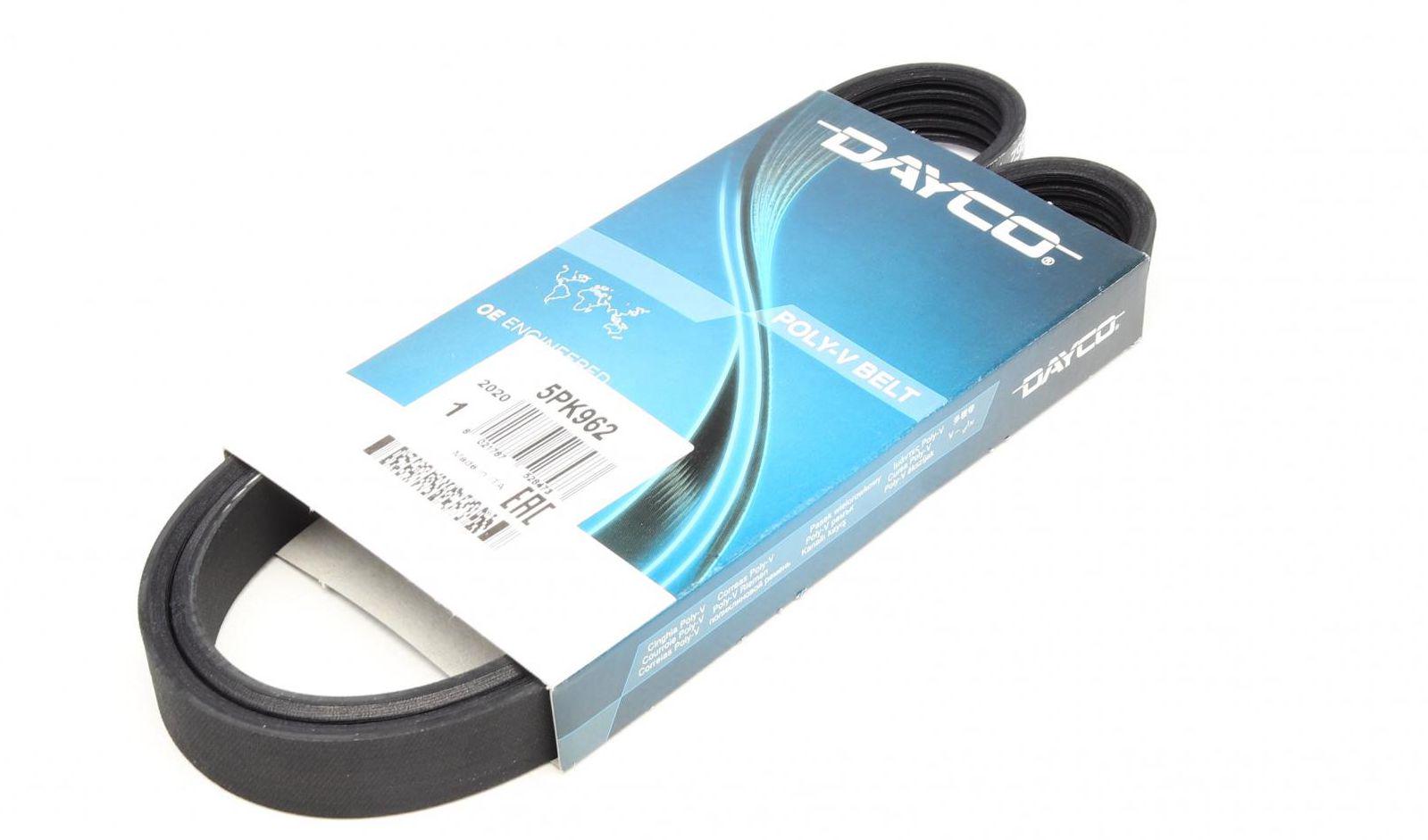 Ремень генератора DAYCO для Fiat Ducato 1.9 TD 94-02 (5PK962)