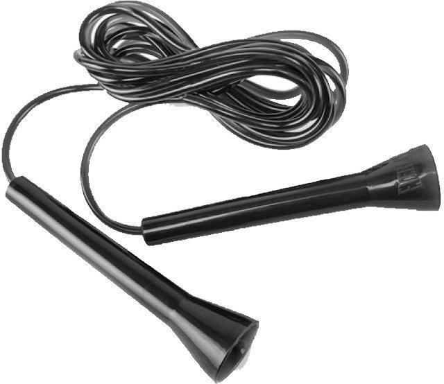 Скакалка Everlast Speed Rope 274 см Чорний (833610-70-8)