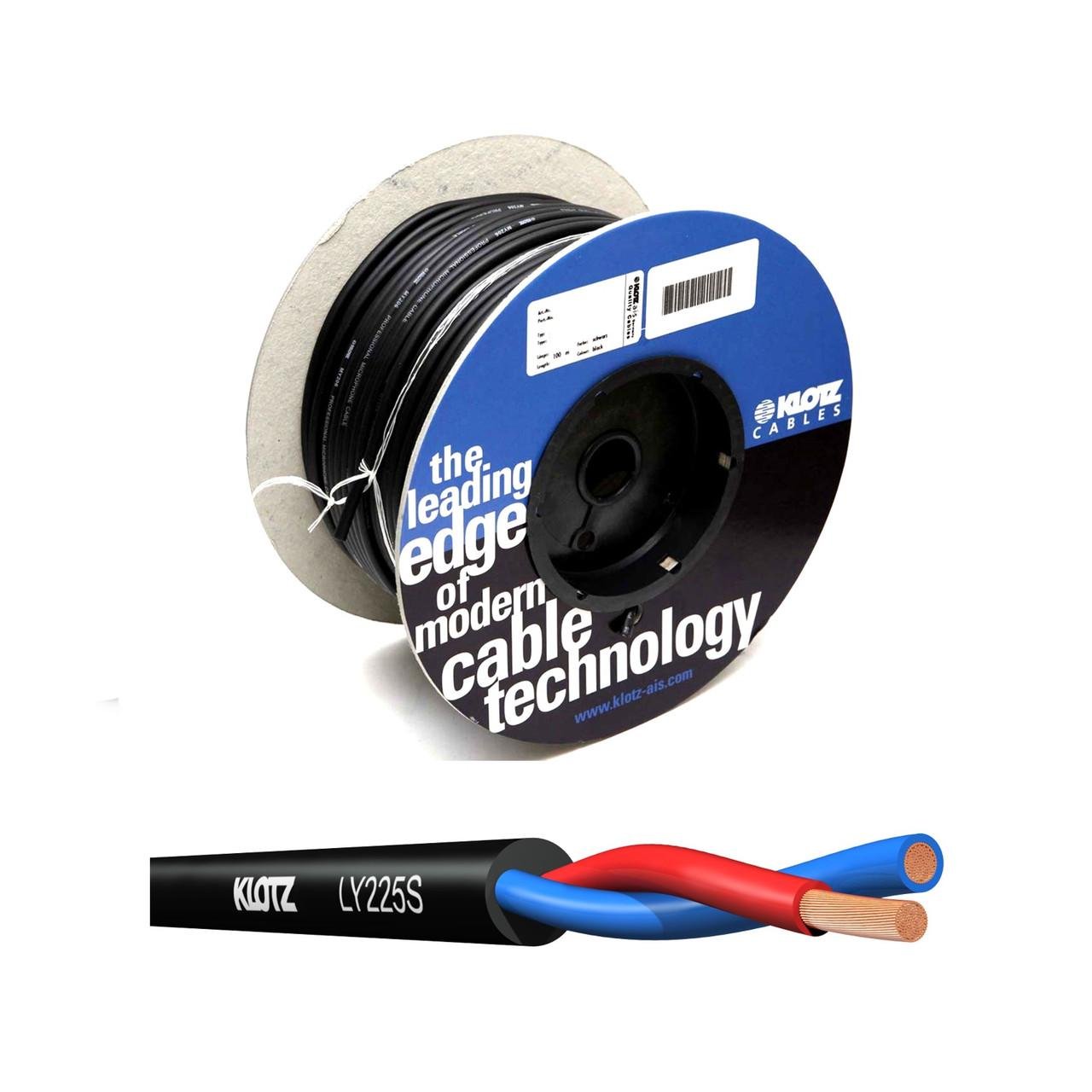 Кабель акустичний Klotz мідна жила d 8 мм переріз 2,5 мм Чорний (000040921) - фото 9