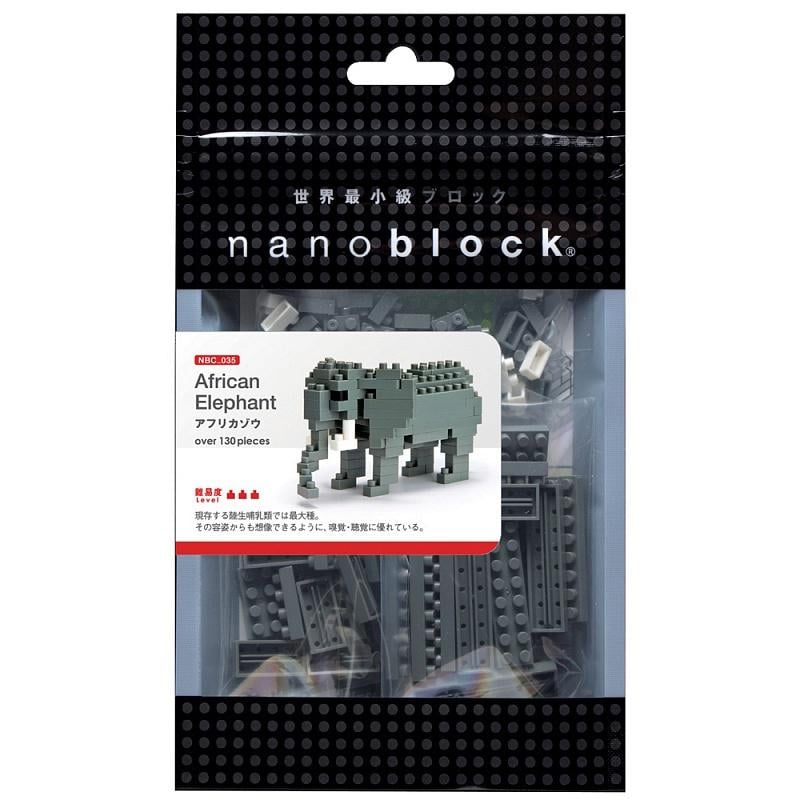 Конструктор Nanoblock Африканський слон (151539644) - фото 2