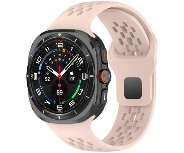 Ремешок силиконовый Air для смарт-часов Samsung Galaxy Watch Ultra Розовый (49637) Ремешок силиконовый Air для смарт-часов Samsung Galaxy Watch Ultra Розовый (49637)