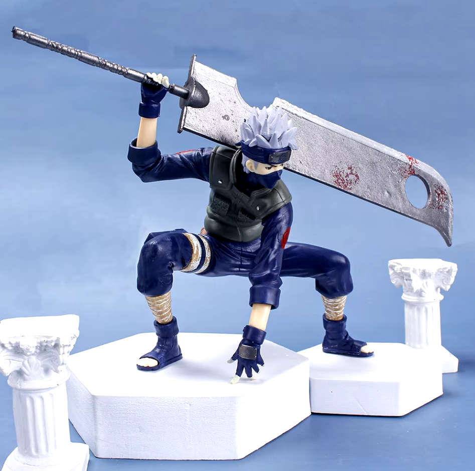 Фигурка Аниме Наруто Хатаке Какаши 15 см - фото 4 Фигурка Аниме Наруто Хатаке Какаши 15 см - фото 4