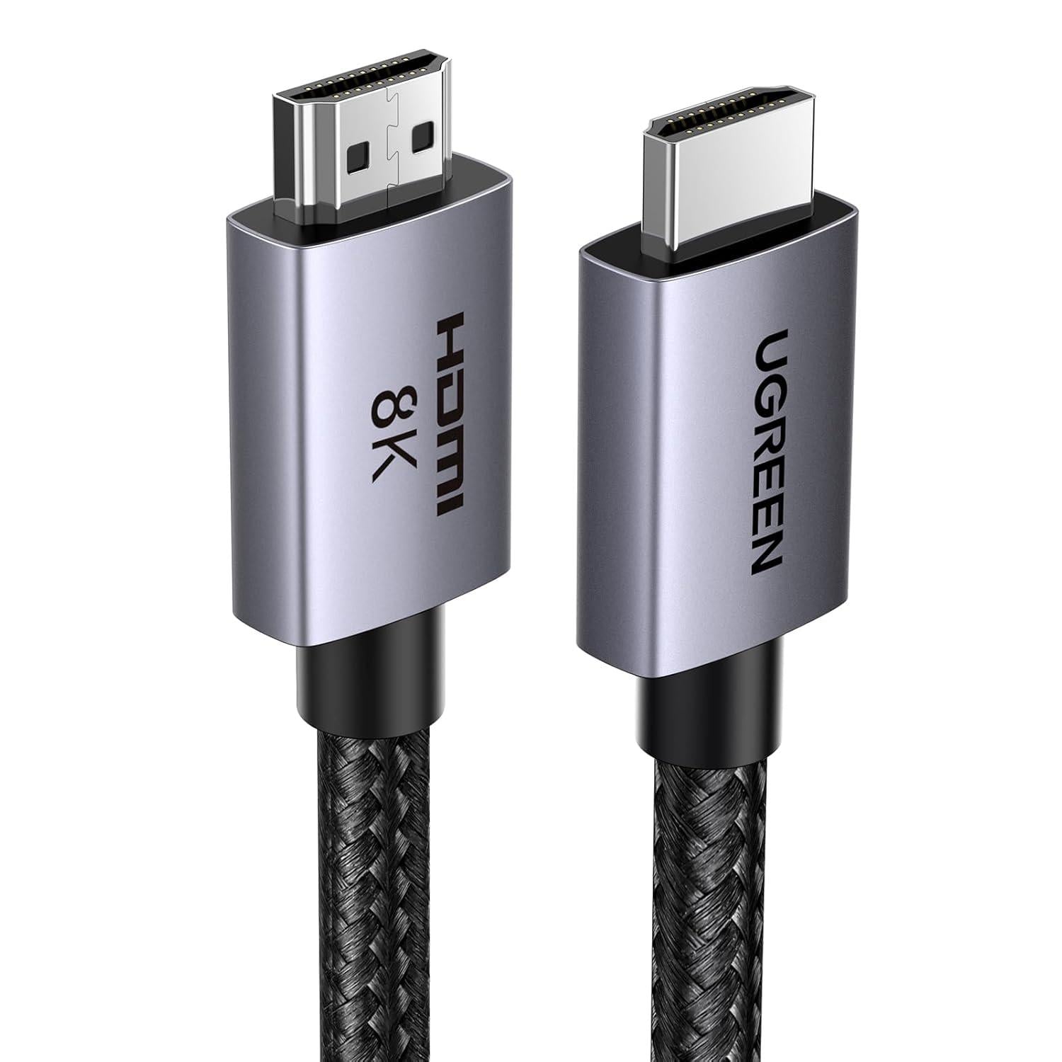 Кабель HDMI 2.1 UGREEN HD171 8K 10 м Серый (25914) Кабель HDMI 2.1 UGREEN HD171 8K 10 м Серый (25914)