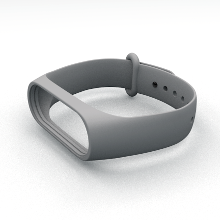 Ремінець для фітнес браслета Xiaomi Mi Smart Band 5 Grey • Краща ціна в ...