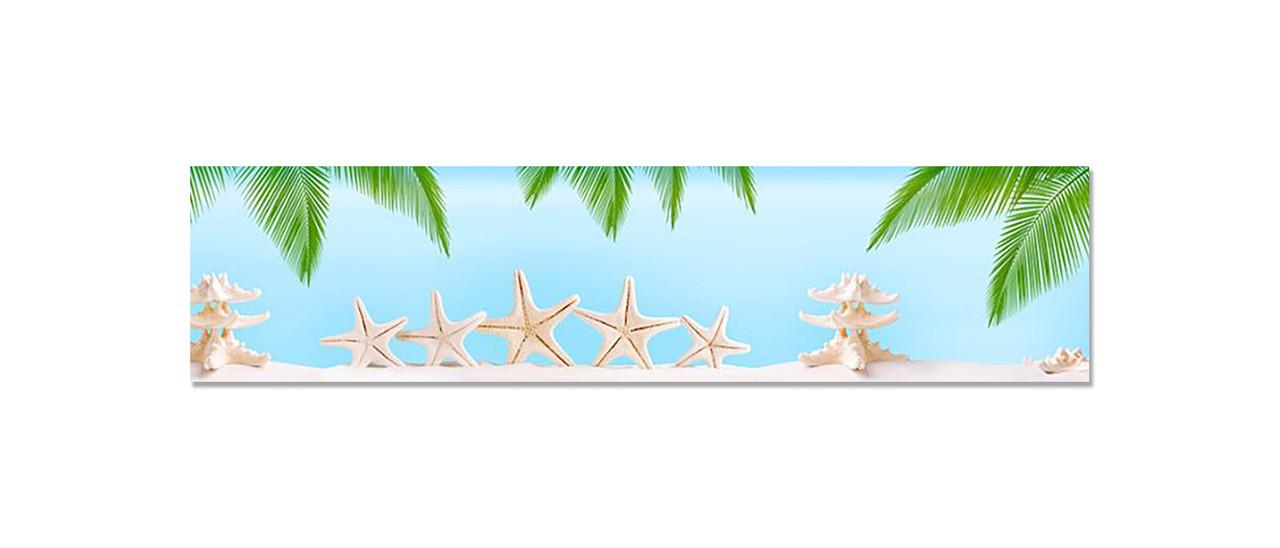 Наклейка виниловая на кухню Zatarga Морские Звезды 600х2500 мм (1289776243)