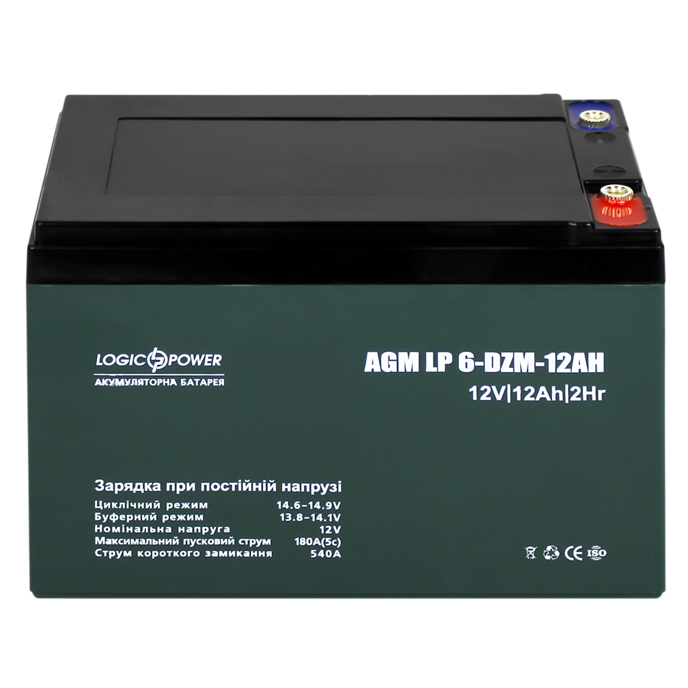 Аккумулятор свинцово-кислотный LP 6-DZM-12 Ah тяговый (0003536) - фото 6 Аккумулятор свинцово-кислотный LP 6-DZM-12 Ah тяговый (0003536) - фото 6