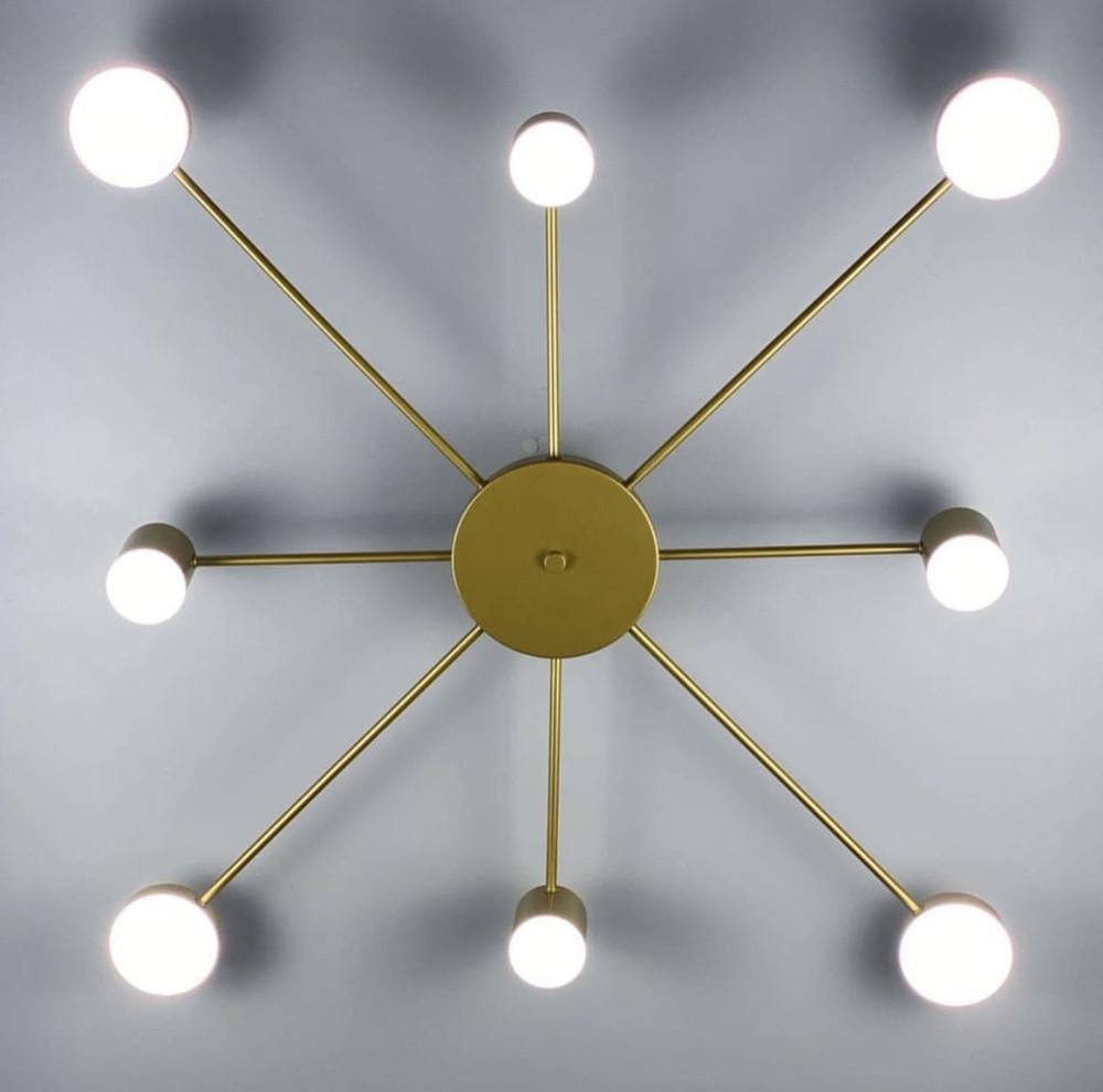 Светильник потолочный LED Золотой (DE34/8 GD)