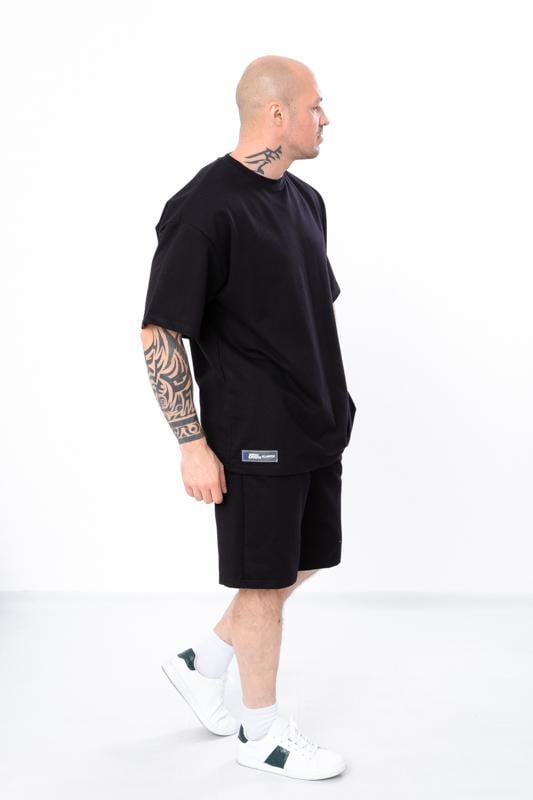 Комплект чоловічий футболка та бриджі Носи Своє р. 46 Чорний (8396-057-v0) - фото 2 Комплект чоловічий футболка та бриджі Носи Своє р. 46 Чорний (8396-057-v0) - фото 2