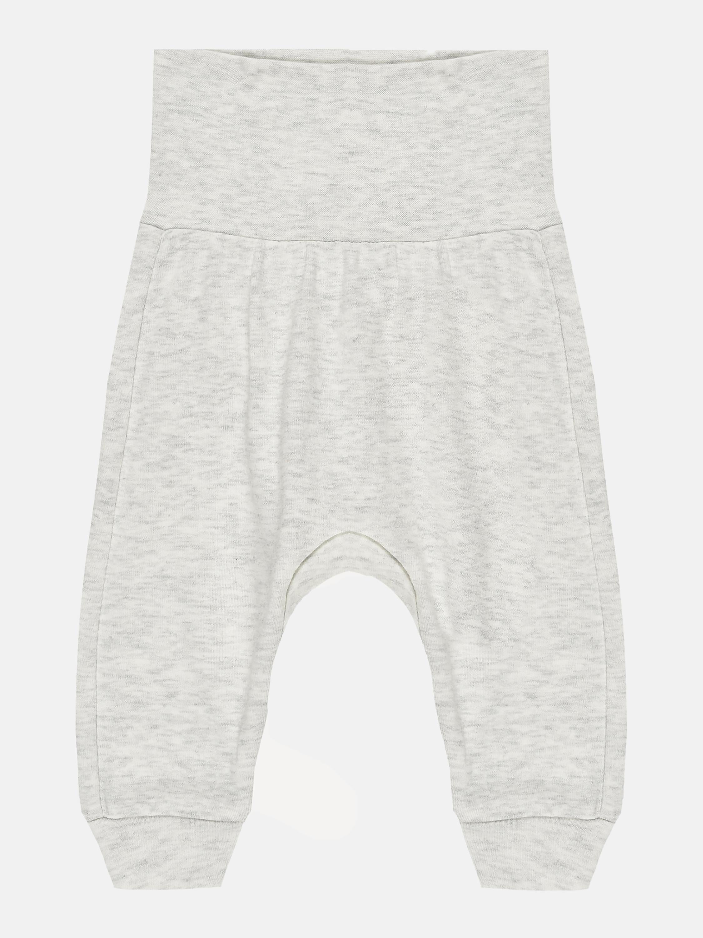 Штани H&M Меланж 68 см Світло-сірий (X200181430712)