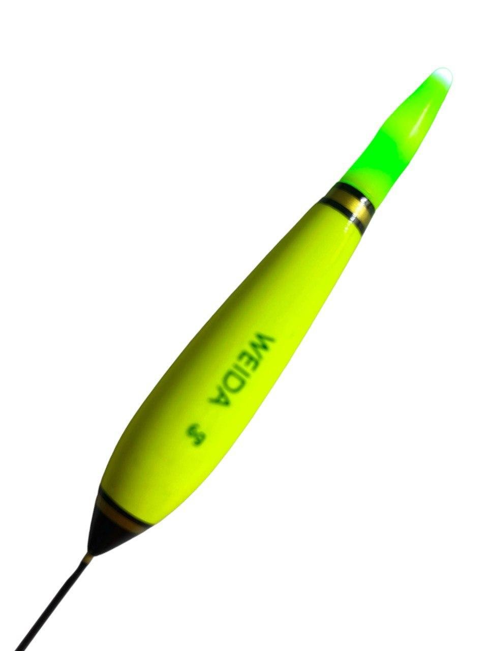 Поплавець LED Weida 6 г 15,5 см Жовтий (2335845670) - фото 3 Поплавець LED Weida 6 г 15,5 см Жовтий (2335845670) - фото 3