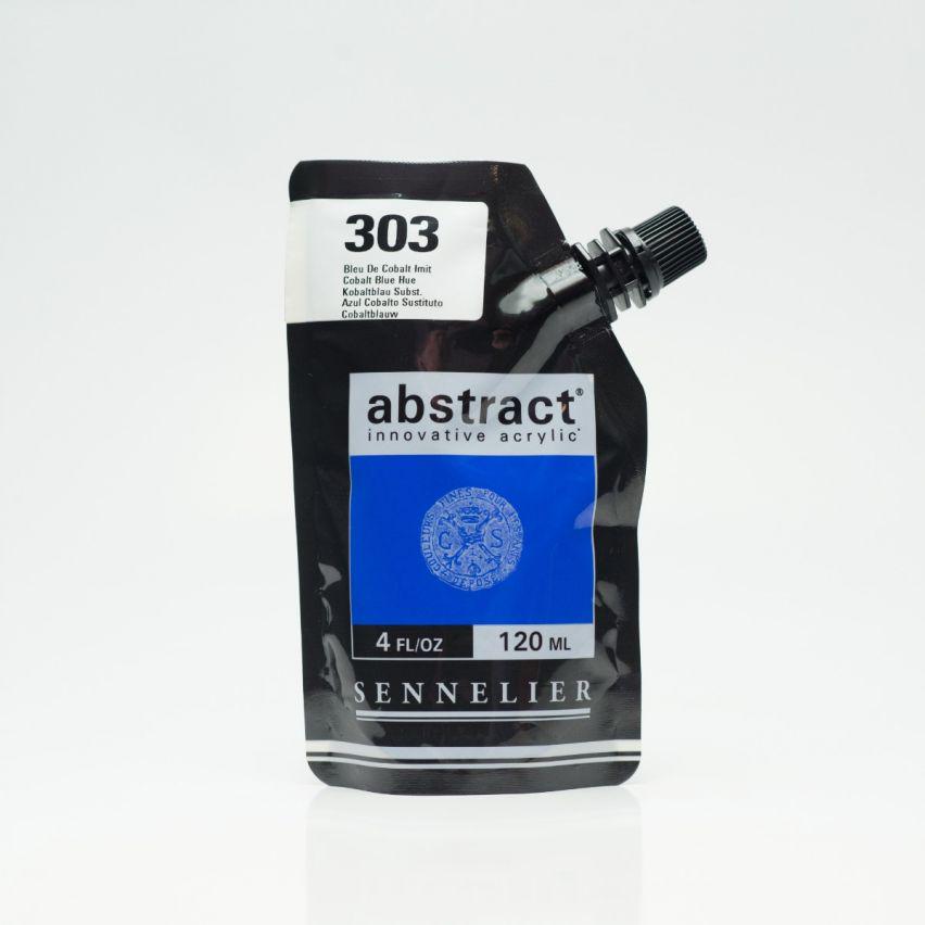 Краска акриловая Sennelier Abstract 120 мл Cobalt Blue Hue