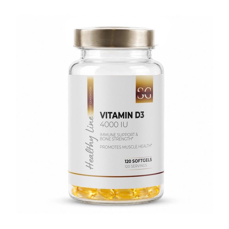 Витамин D3 4000 МЕ Sport Generation Vitamin D3 120 мягких капс.