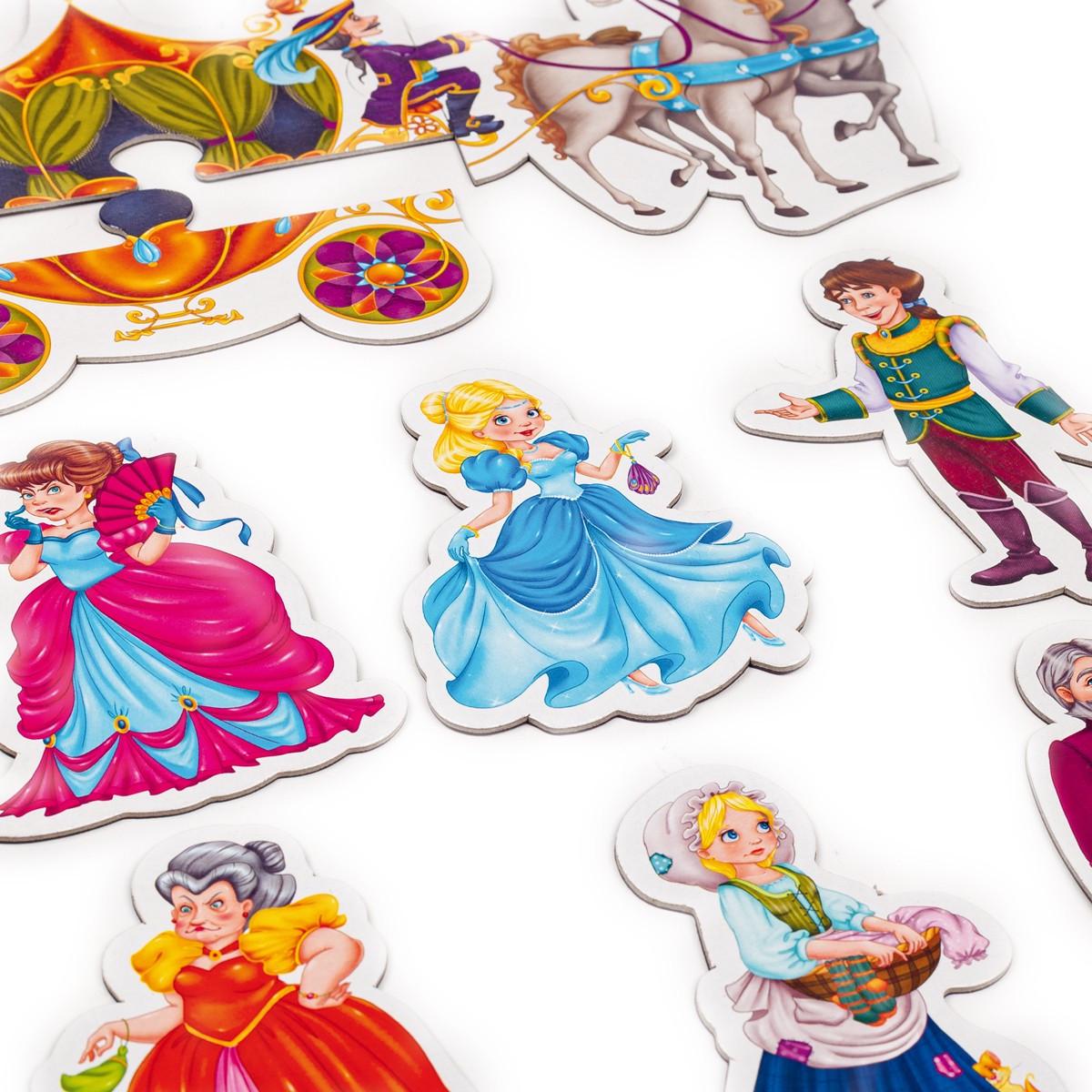 Настільна гра Vladi Toys Магнітний театр. Попелюшка українською (VT3206-53) - фото 3