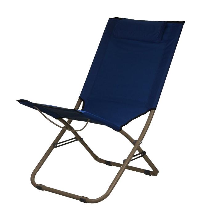 Кресло туристическое раскладное туристическое Stenson MH-3304 110х47 см Blue (iz12703)