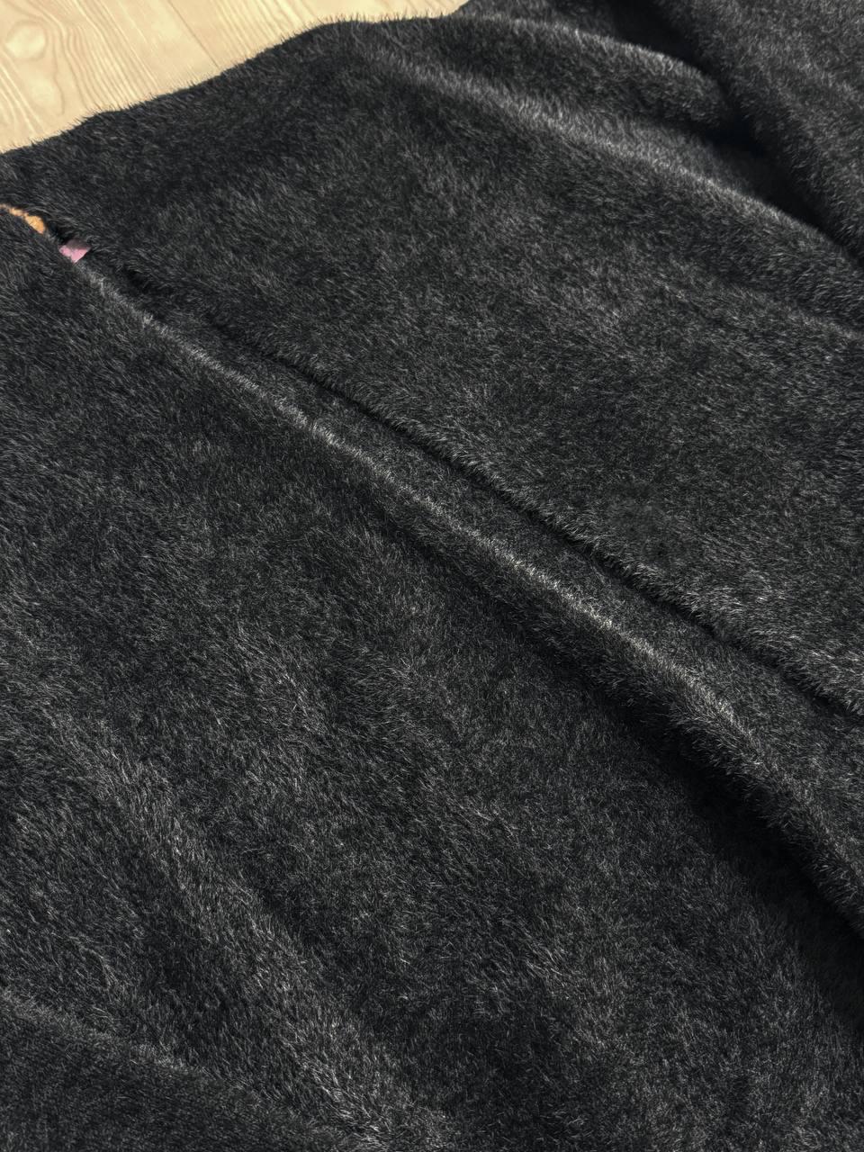 Кардиган женский Fancy Matinee 30740 ангора длинный с карманами OS Черный (4870) - фото 2