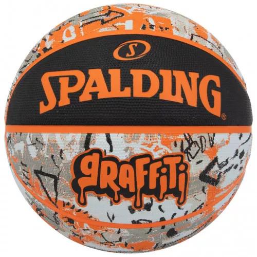 М'яч баскетбольний Spalding Graffiti Orange р. 7 (only233_84376Z)