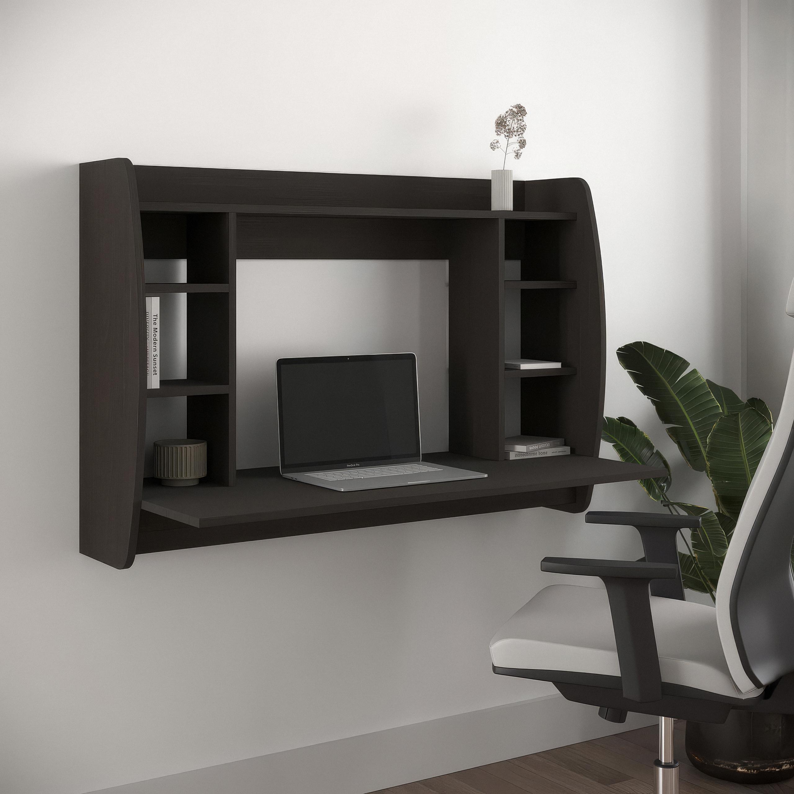 Стіл письмовий навісний S-3 1100х490х750 мм Венге Магія - фото 1 Стіл письмовий навісний S-3 1100х490х750 мм Венге Магія - фото 1