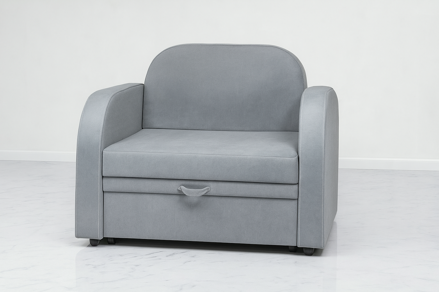 Крісло-диван м'яке розкладне Tobi Sho Дрім велюр Mars 1140х850х730 мм Світло-сірий/12 - фото 4 Крісло-диван м'яке розкладне Tobi Sho Дрім велюр Mars 1140х850х730 мм Світло-сірий/12 - фото 4