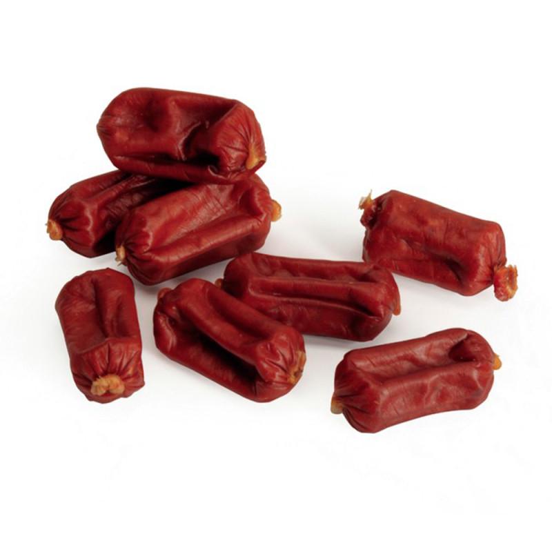 Лакомства для собак для дрессировки и поощрения Camon мясные мини-колбаски из утки 4x1,5 см 100 г (2731106513) - фото 2