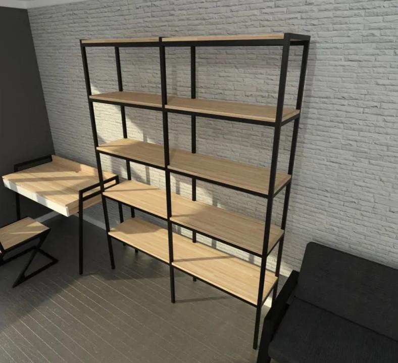 Стеллаж Loft 4 Дуб Аппалачи (SO-20)