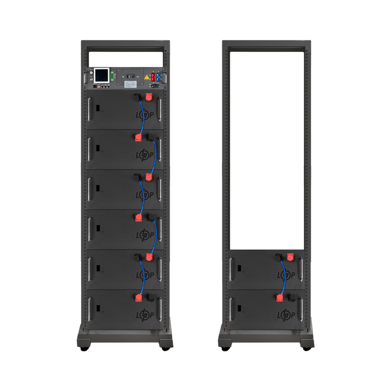 Аккумулятор LP LiFePO4 Battery HVM 409,6V 280Ah 114688 Wh BMS 125А AB Lrack Black