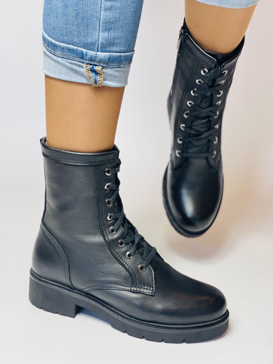 Ботинки женские зимние Alvito р. 37 24,0 см Черный (2701)