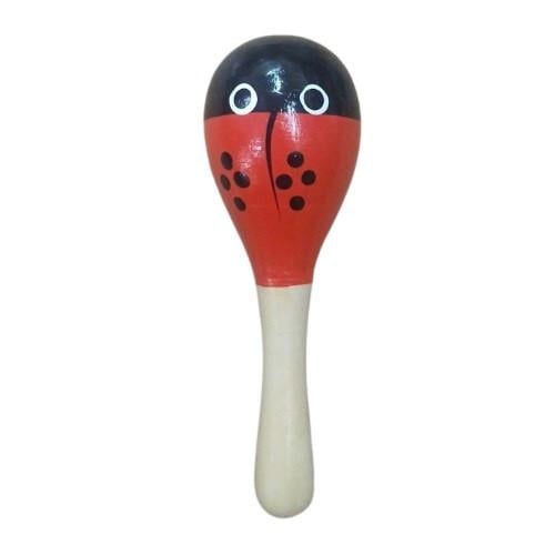 Деревянная игрушка Маракас Божья коровка (MD 2192)