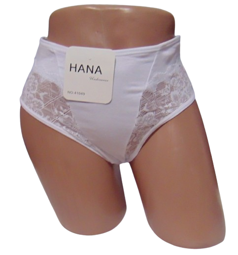 Трусы с кружевом Hana 41049 2XL Белый