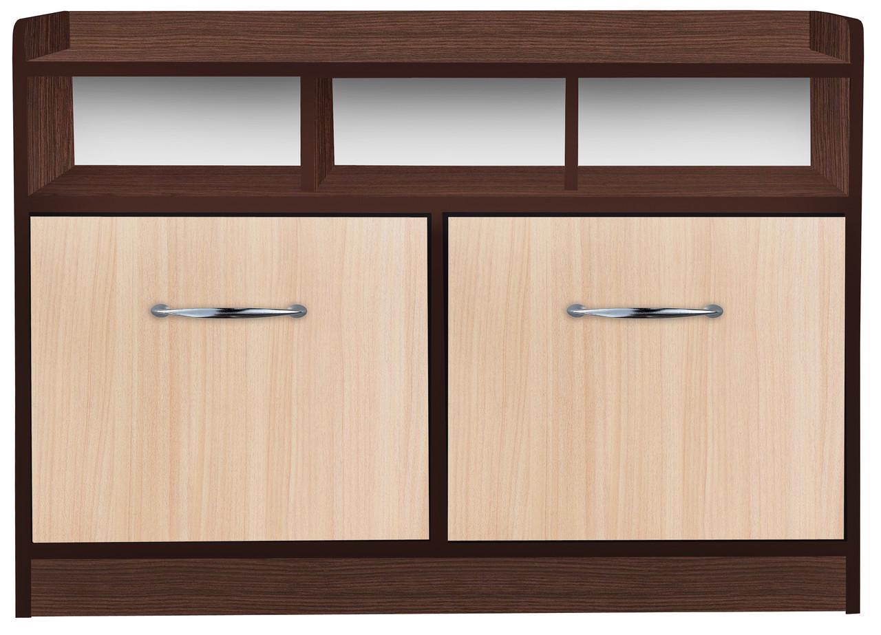 Тумба-трансформер МАКСИ-Мебель двойной плюс Венге магия/Дуб молочный (9027)