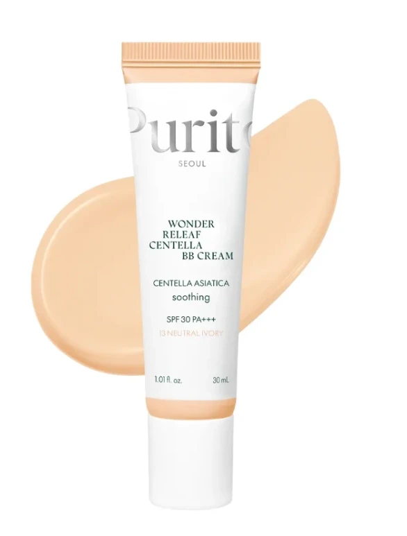 BB-крем для лица PURITO Seoul Wonder Centella BB Cream No23 Neutral Ivory с экстрактом центеллы 30 мл (32124184)