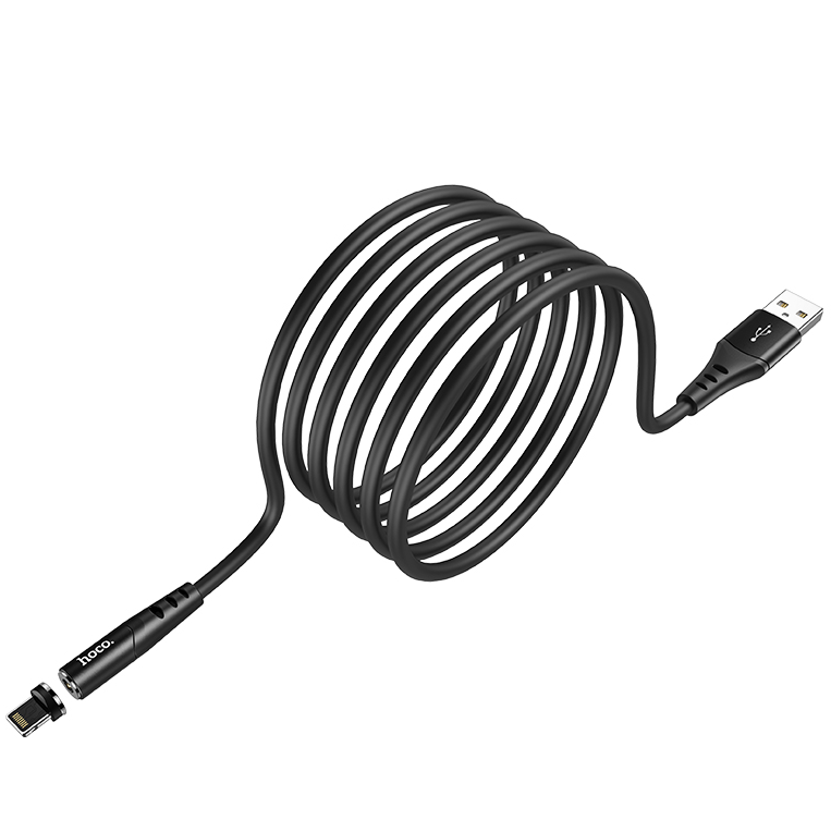 Кабель Hoco Lightning Honorific silicone magnetic charging cable X60 2 A 1 м (535867)