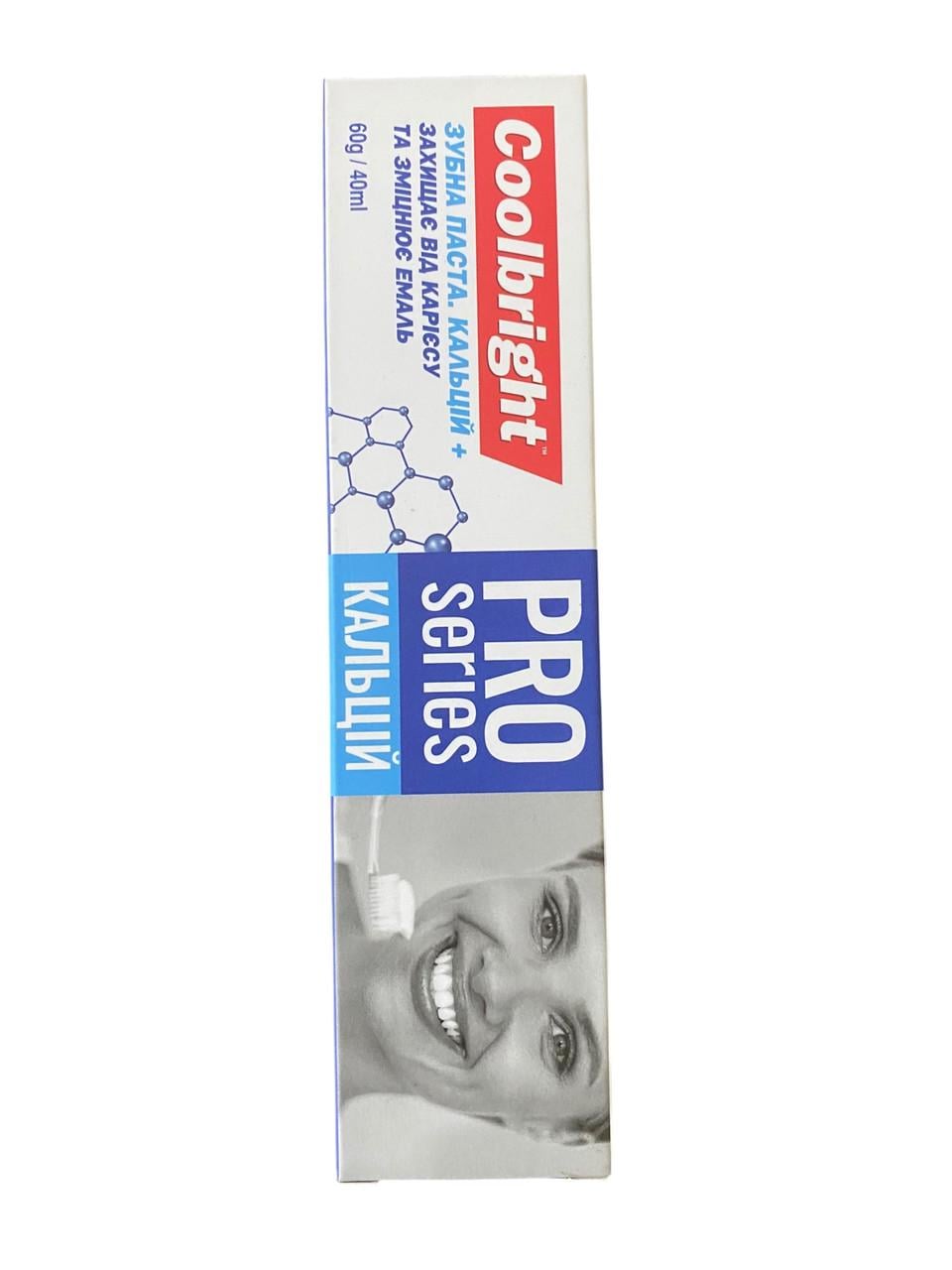 Зубна паста PRO CALCIUM+ Coolbright 60 г