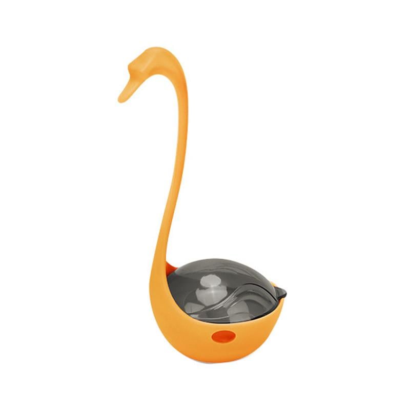 Игрушка-кормушка Lesko DT-1223 Лебедь с инфракрасным светом Orange (25713921)