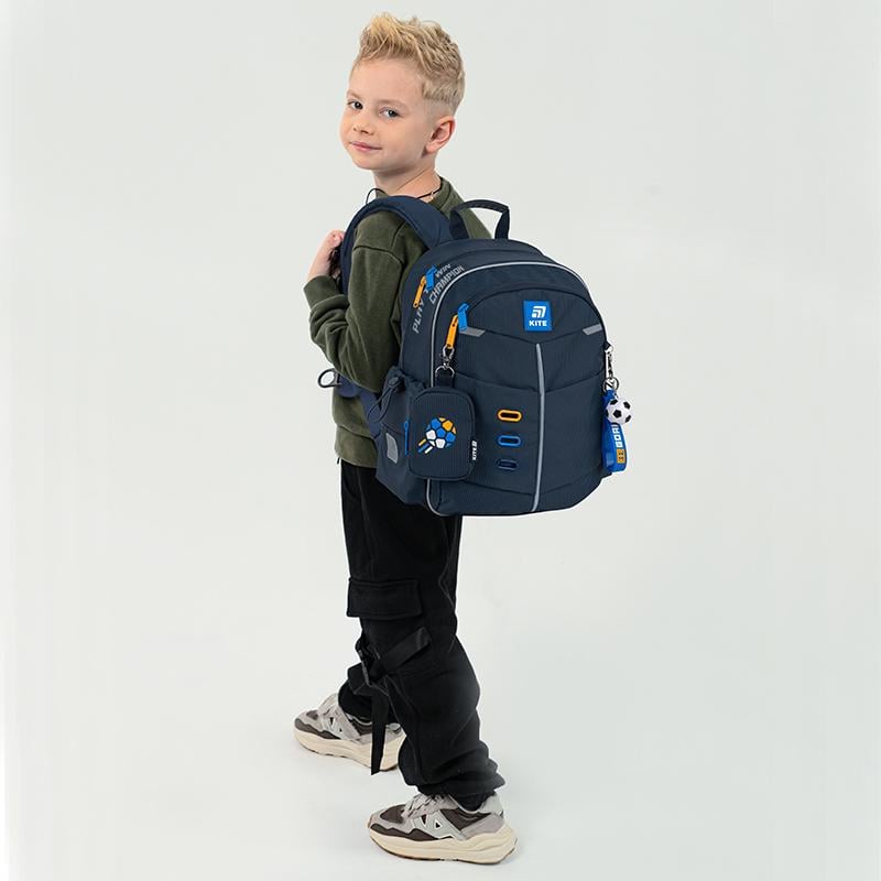 Шкільний рюкзак KITE SET K25-771S-5 Goal Time з пеналом та сумкою для взуття (995197) - фото 8 Шкільний рюкзак KITE SET K25-771S-5 Goal Time з пеналом та сумкою для взуття (995197) - фото 8