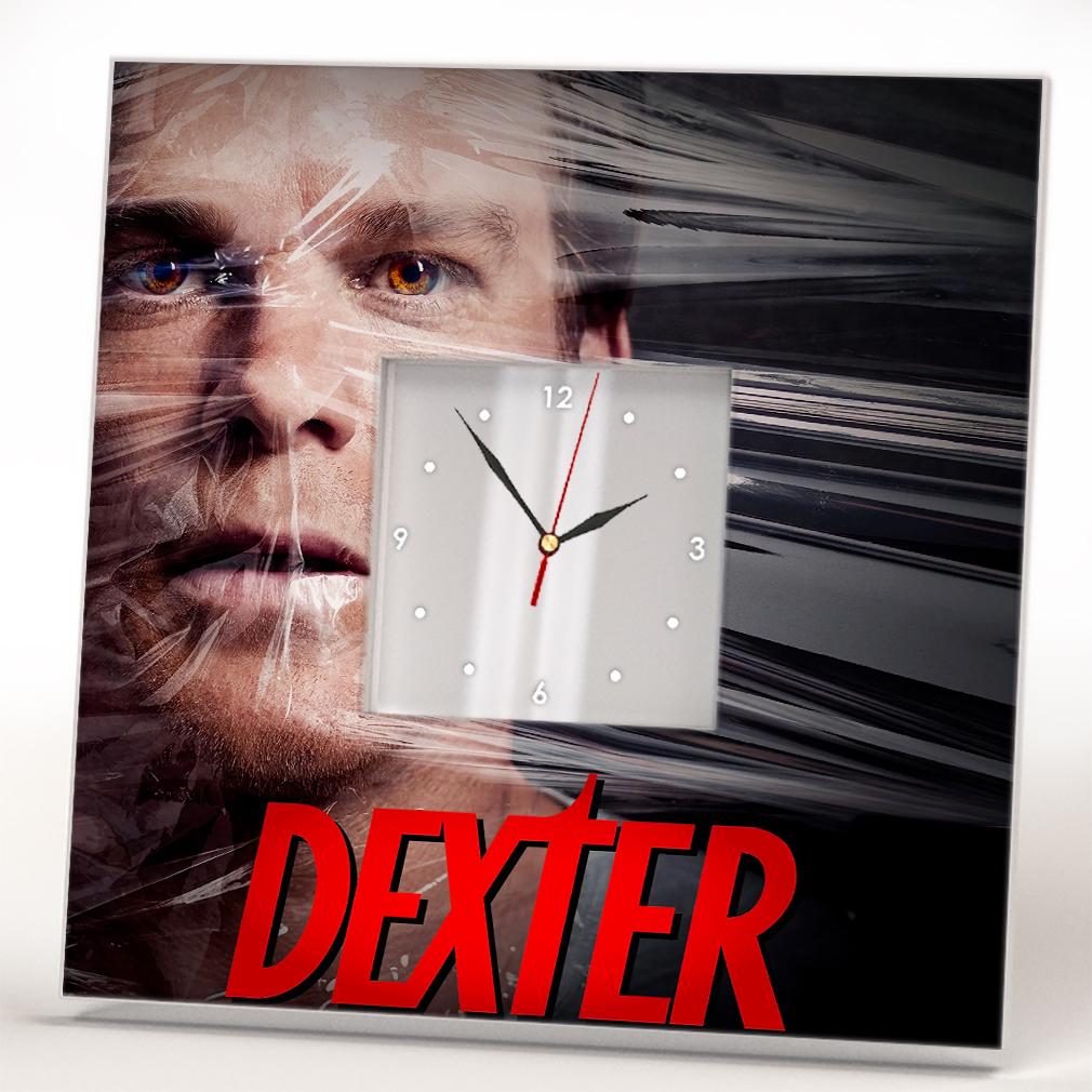 Часы настенные Сериал "Декстер" 260x260 мм (C04390)
