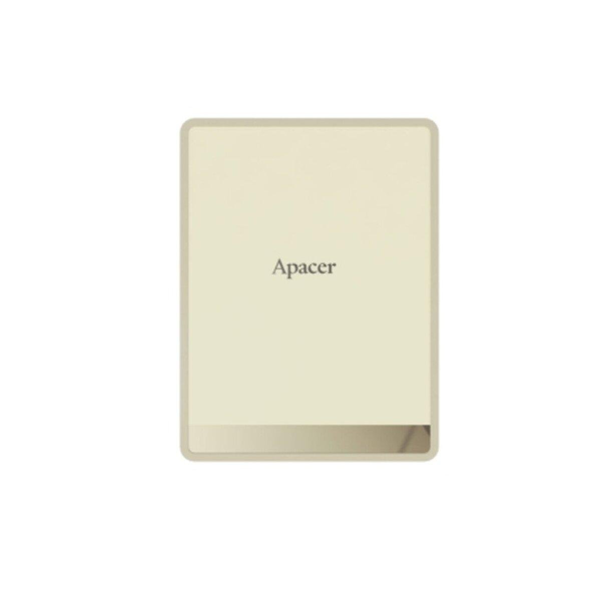 SSD-диск Apacer AS724 512 GB USB 3.2 Gen.2 Type-C Read/Write 500MB/s Cream (AP512GAS724C-1)