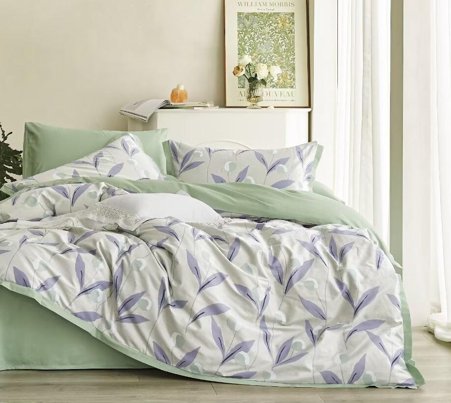 Комплект постільної білизни Soho Євро Elle 200x230 см Voyage Green (UG-A130063)