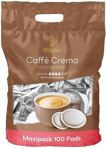 Кофе в саше Tchibo Senseo Caffe Crema 100 Pads 780 г 100 шт. (2377157671)