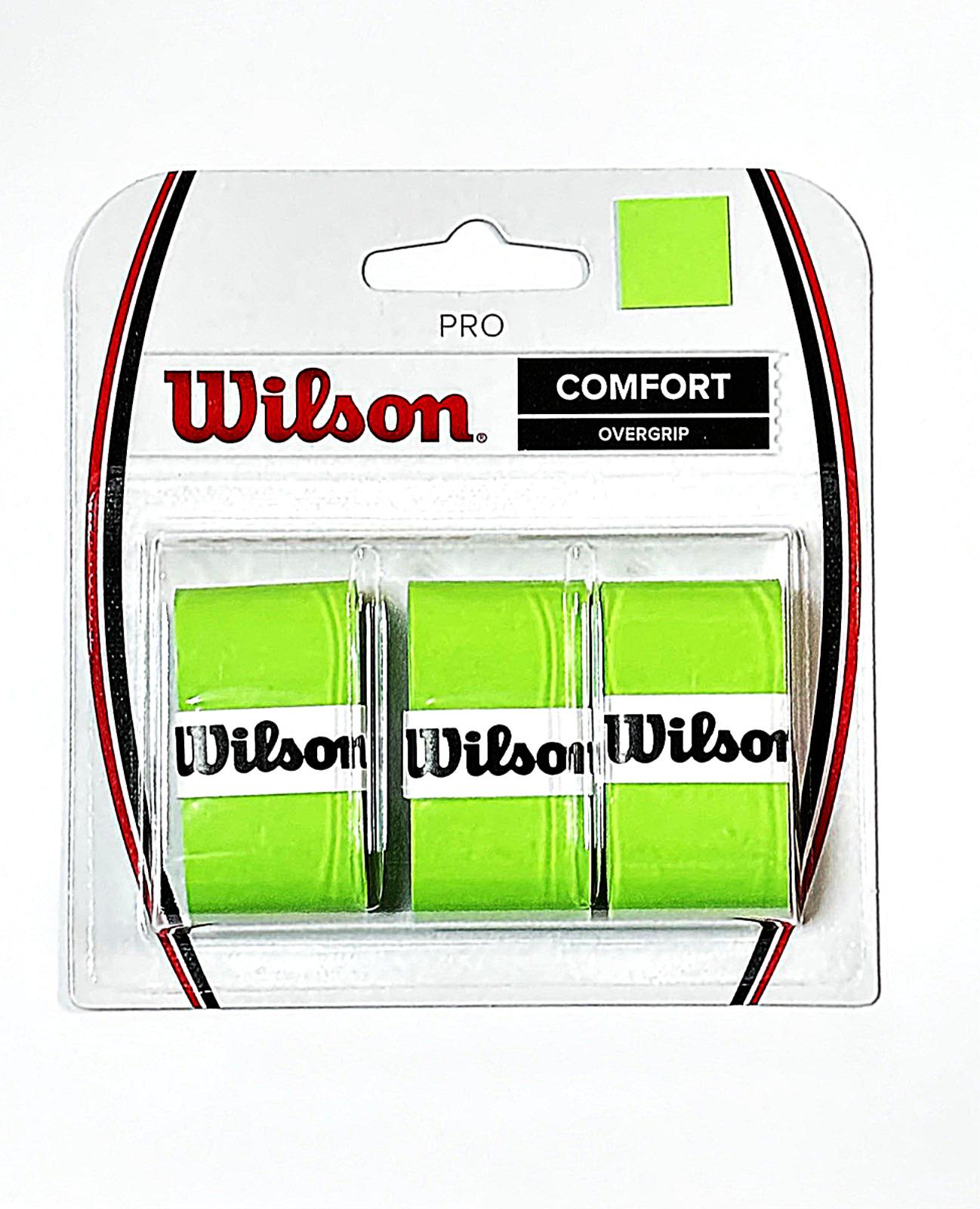 Обмотка Wilson pro overgrip blade green 3pack